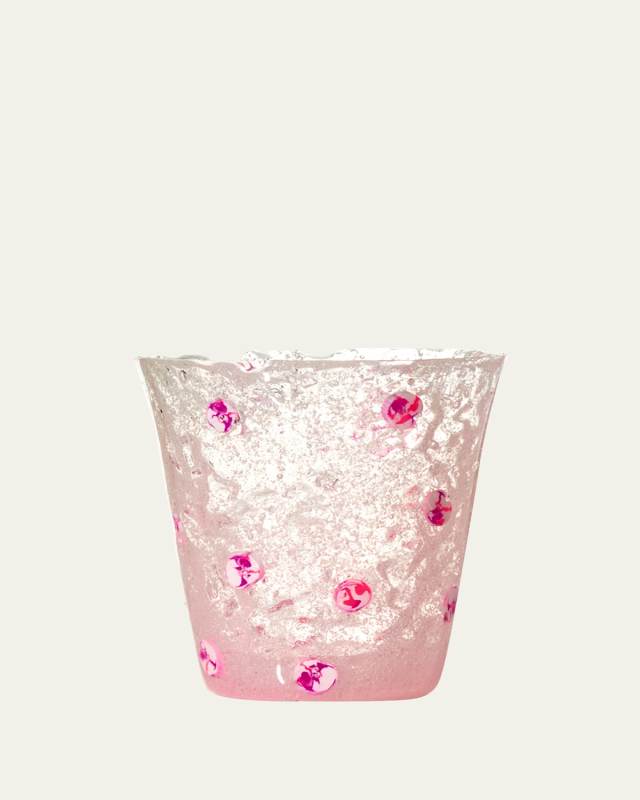 Fuchsia Murrine Silicone Drinking Glass